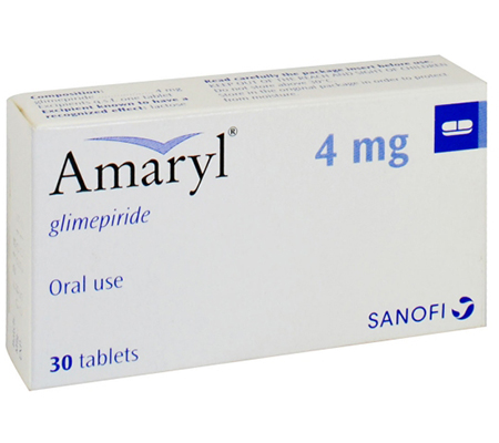 Amaryl 4 mg (30 pills)